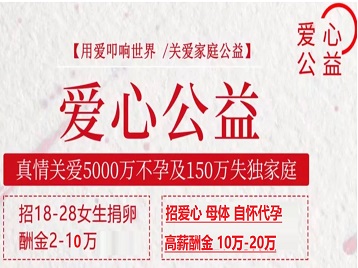 西区捐卵助孕生子 爱心志愿者招募